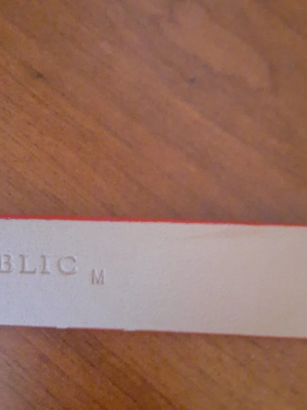 Banana Republic Orange Belt